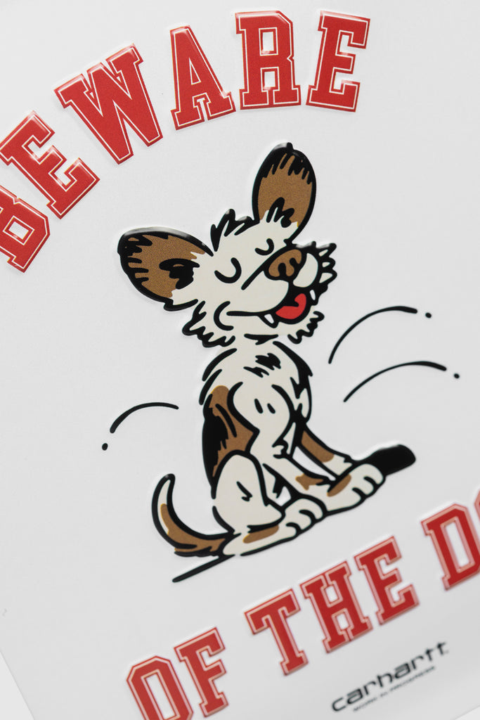 WILD DOG BEWARE PLATE - WORKSOUT WORLDWIDE