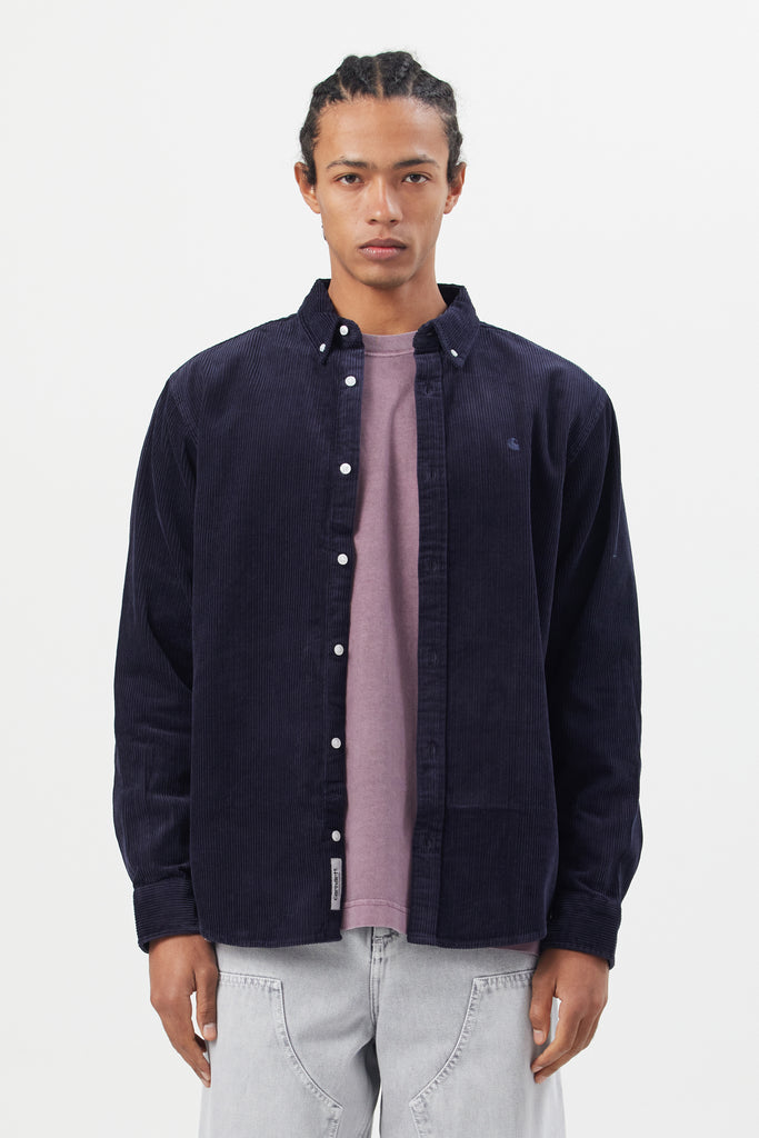 L/S MADISON CORD SHIRT - WORKSOUT WORLDWIDE