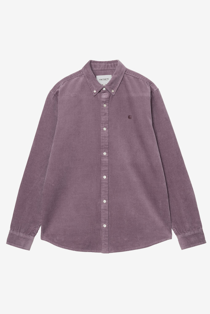 L/S MADISON CORD SHIRT - WORKSOUT WORLDWIDE