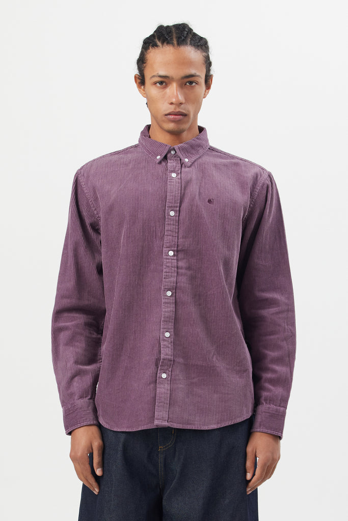 L/S MADISON CORD SHIRT - WORKSOUT WORLDWIDE