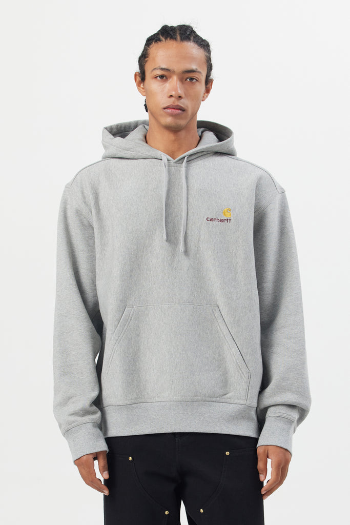 HOODED AMERICAN SCRIPT SWEATSHIRT - WORKSOUT WORLDWIDE