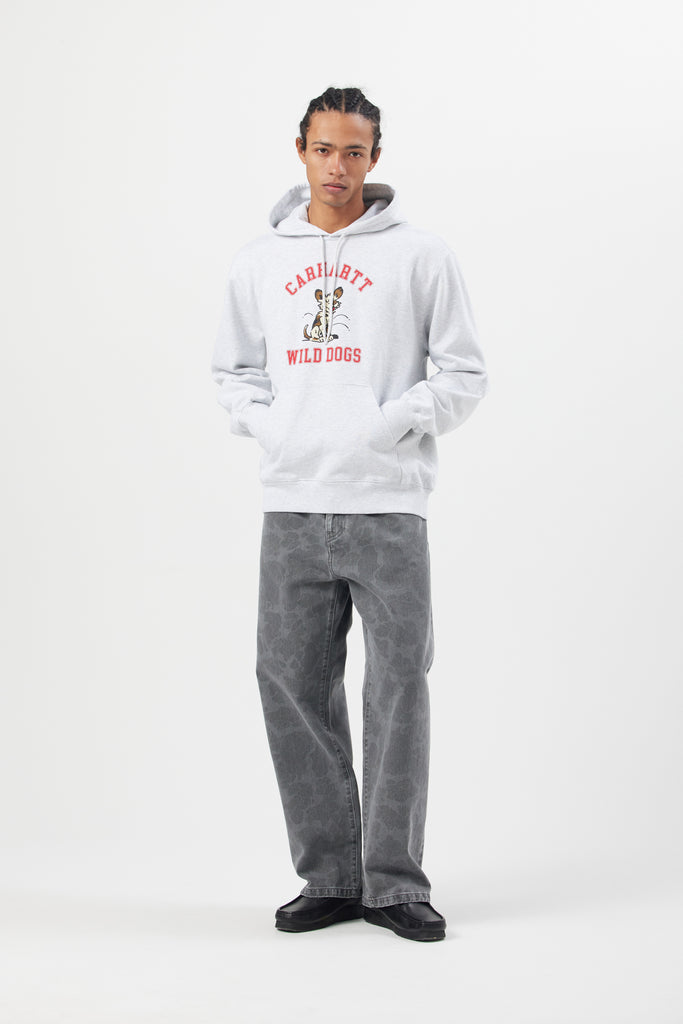HOODED WILD DOG SWEATSHIRT - WORKSOUT WORLDWIDE