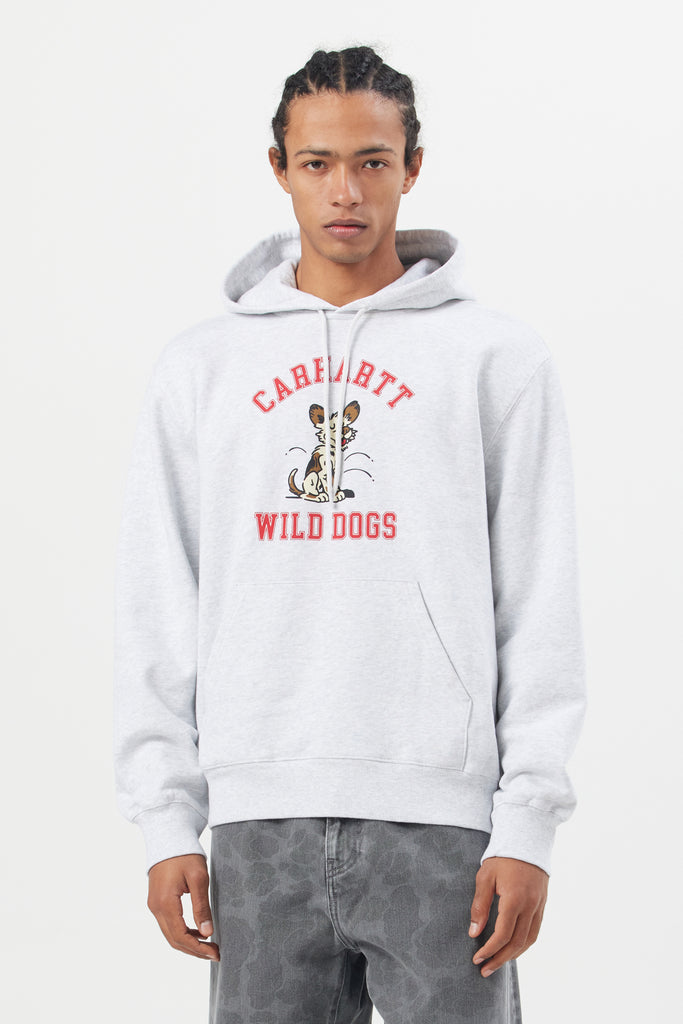 HOODED WILD DOG SWEATSHIRT - WORKSOUT WORLDWIDE
