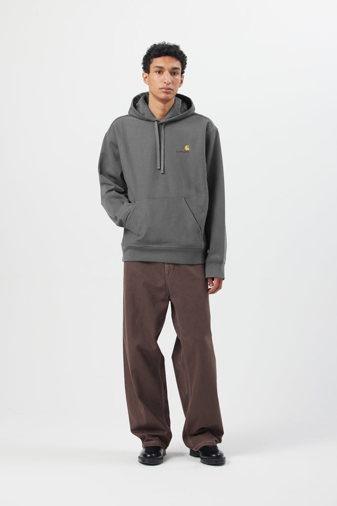 HOODED AMERICAN SCRIPT SWEATSHIRT - WORKSOUT WORLDWIDE