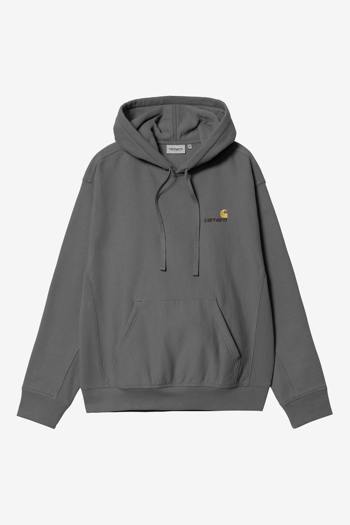 HOODED AMERICAN SCRIPT SWEATSHIRT - WORKSOUT WORLDWIDE