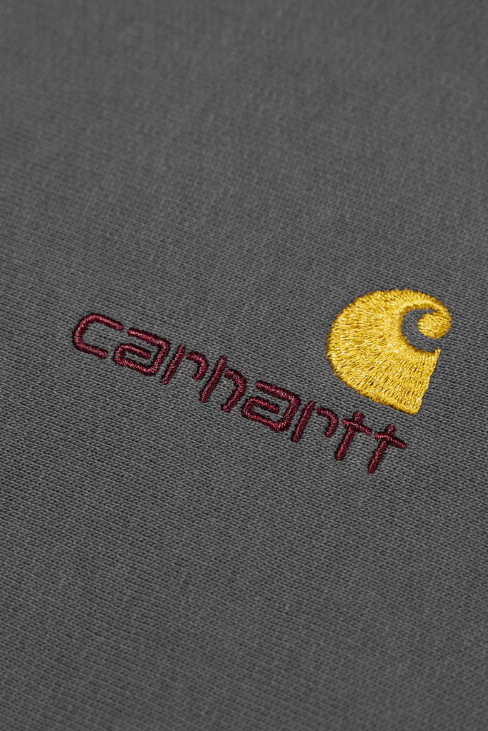 HOODED AMERICAN SCRIPT SWEATSHIRT - WORKSOUT WORLDWIDE