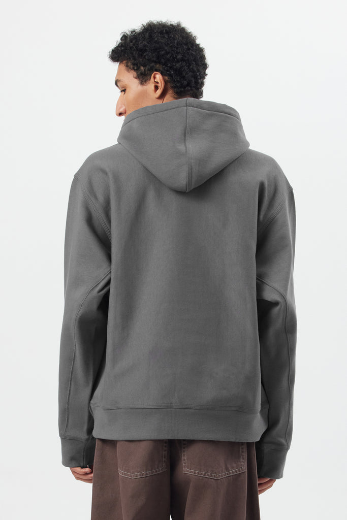 HOODED AMERICAN SCRIPT SWEATSHIRT - WORKSOUT WORLDWIDE