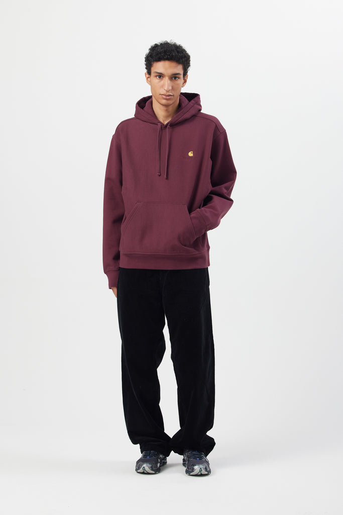 HOODED AMERICAN SCRIPT SWEATSHIRT - WORKSOUT WORLDWIDE