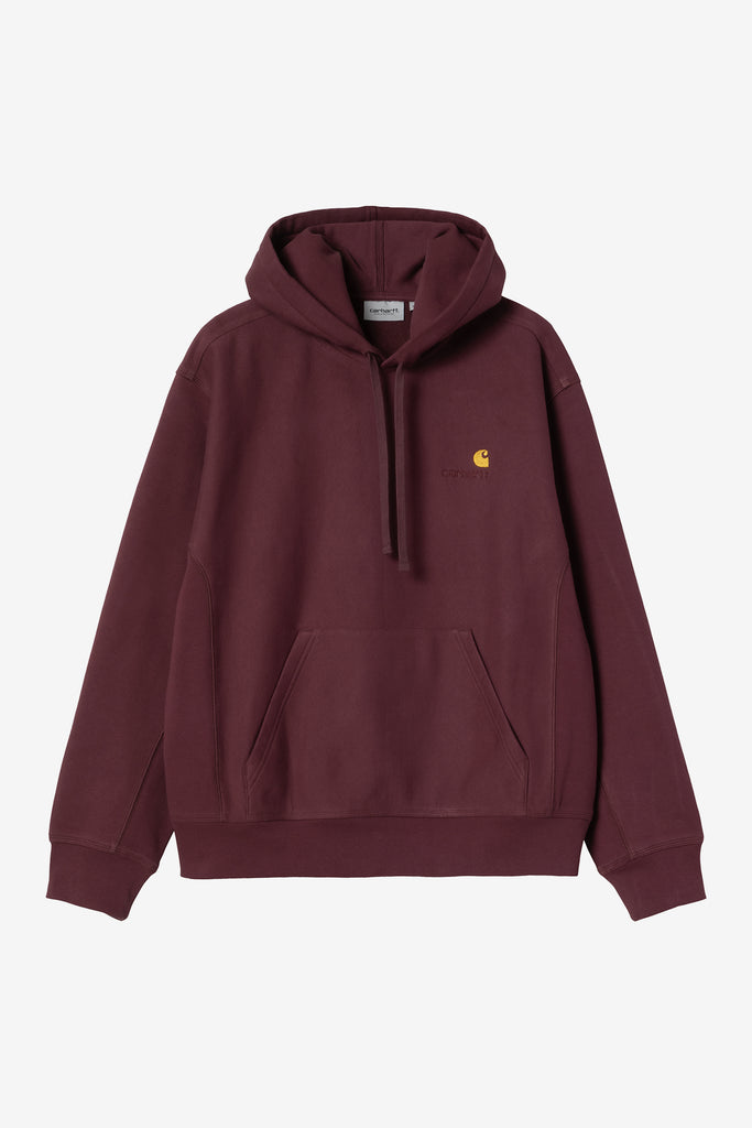 HOODED AMERICAN SCRIPT SWEATSHIRT - WORKSOUT WORLDWIDE