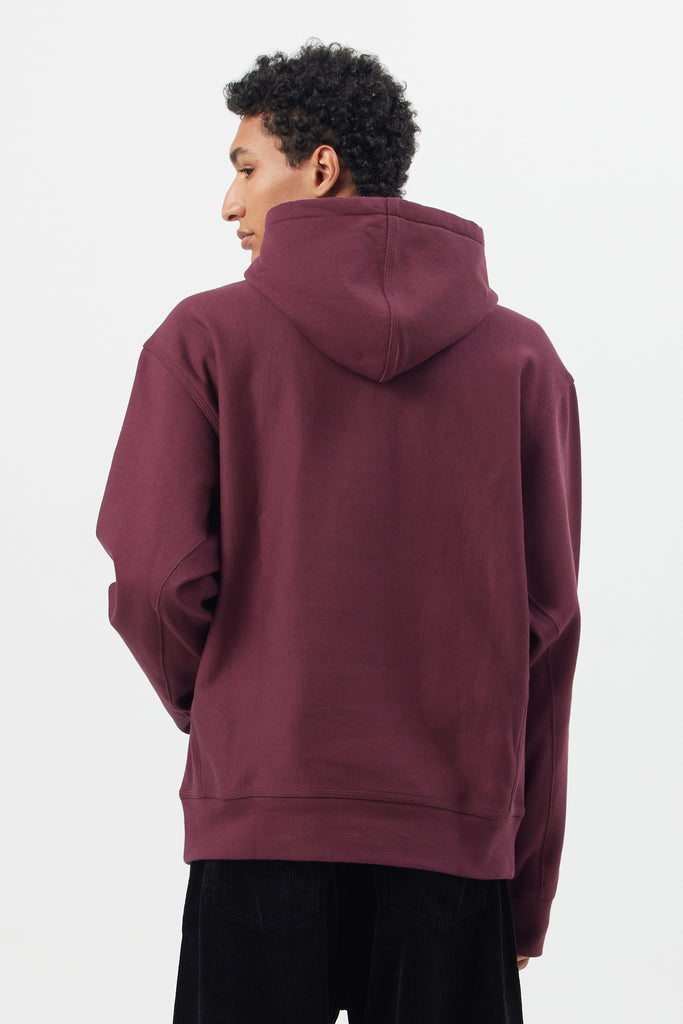 HOODED AMERICAN SCRIPT SWEATSHIRT - WORKSOUT WORLDWIDE