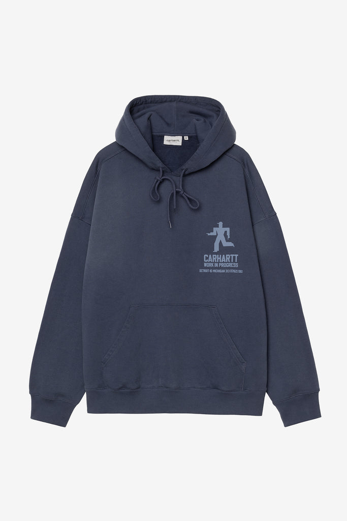 HOODED DISTANCE SWEATSHIRT - WORKSOUT WORLDWIDE