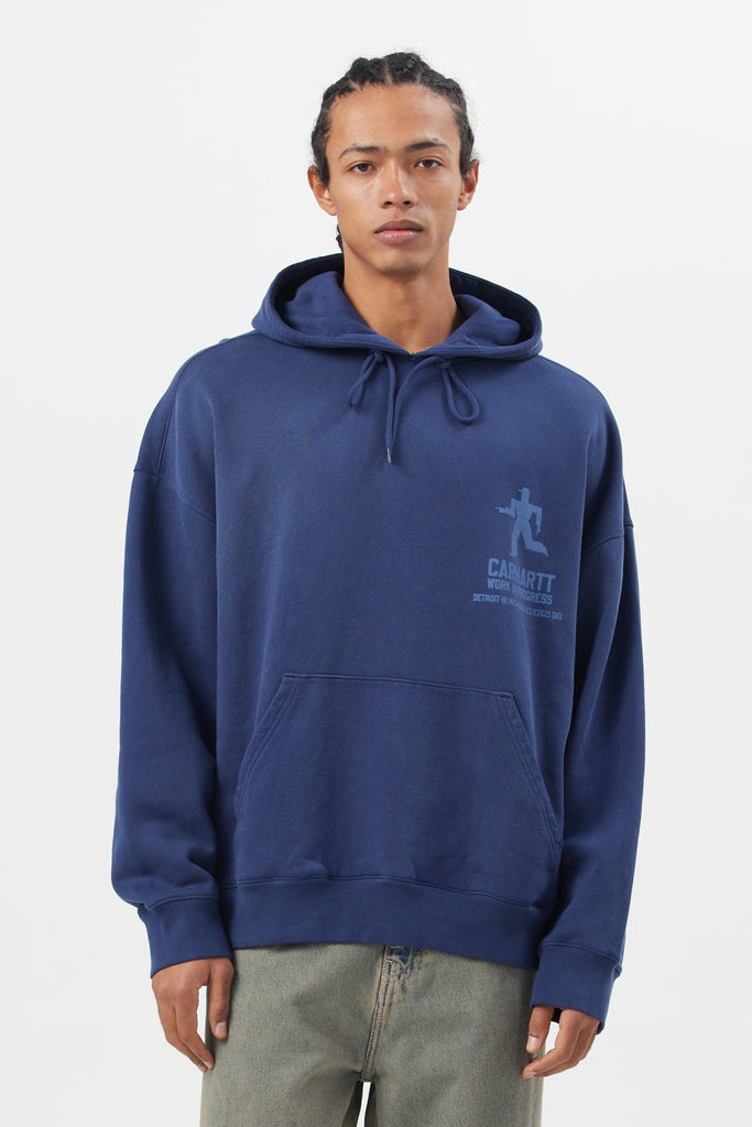 HOODED DISTANCE SWEATSHIRT - WORKSOUT WORLDWIDE