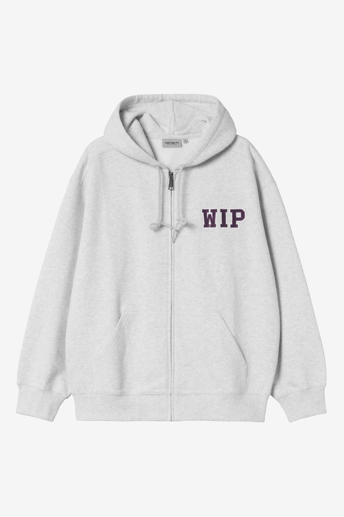 HOODED MINI WIP SWEAT JACKET - WORKSOUT WORLDWIDE