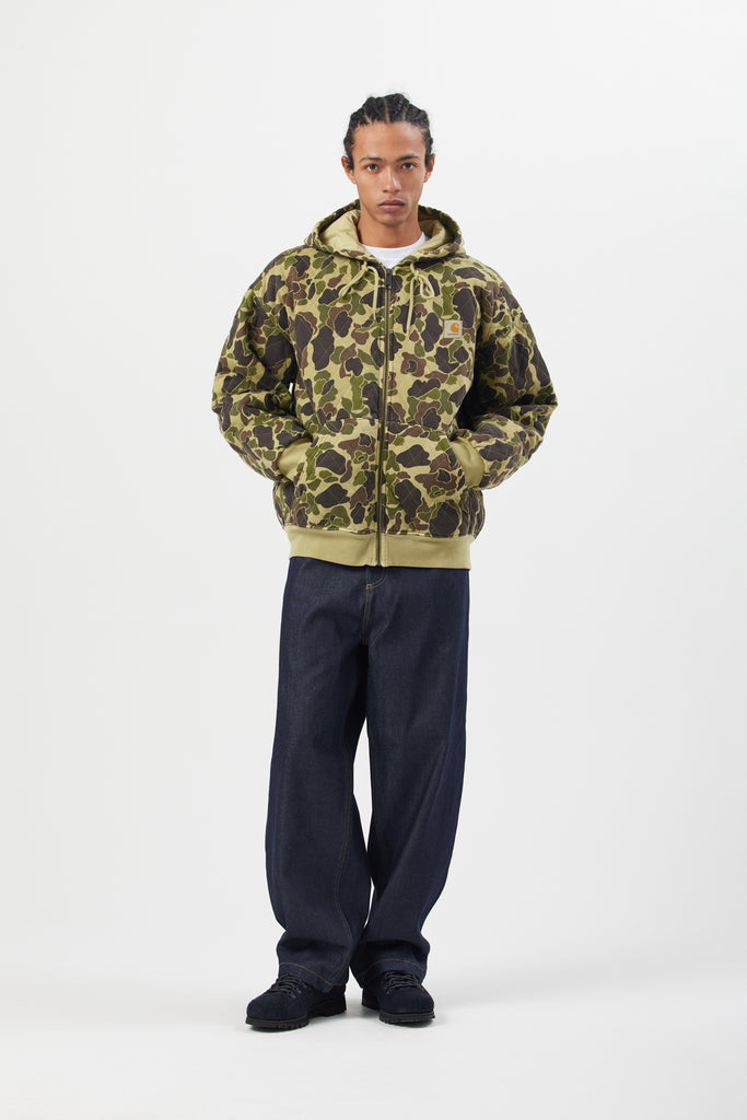 HOODED VISTA QUILTED SWEAT JACKET - WORKSOUT WORLDWIDE