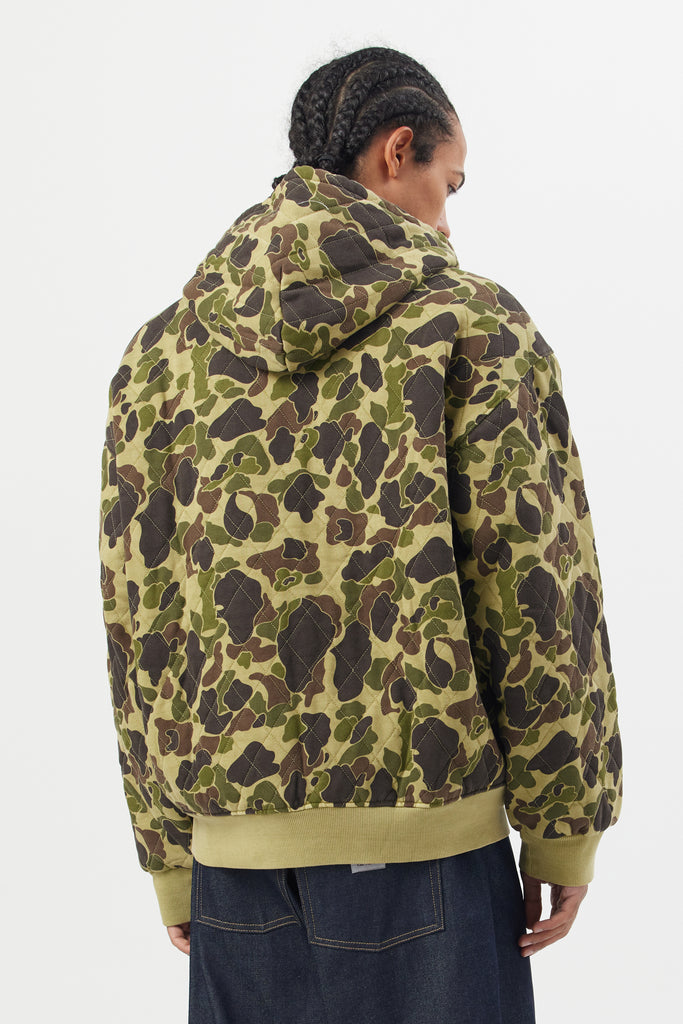 HOODED VISTA QUILTED SWEAT JACKET - WORKSOUT WORLDWIDE