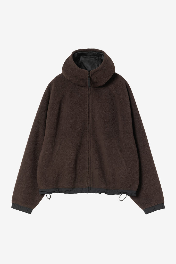 W HOODED HELIX FLEECE JACKET - WORKSOUT WORLDWIDE