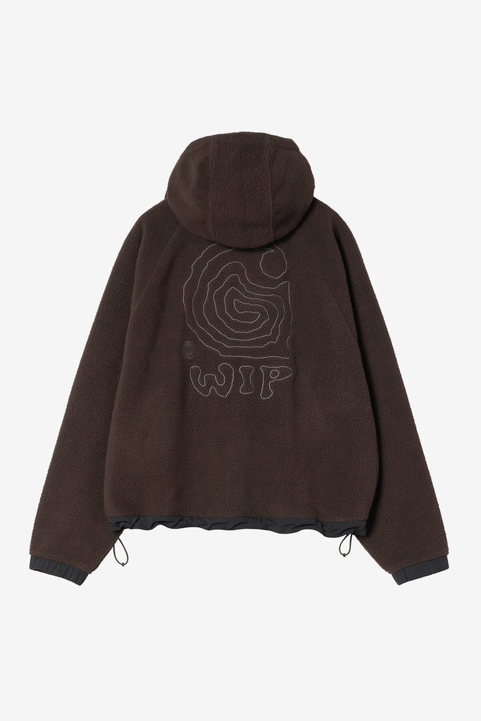 W HOODED HELIX FLEECE JACKET - WORKSOUT WORLDWIDE