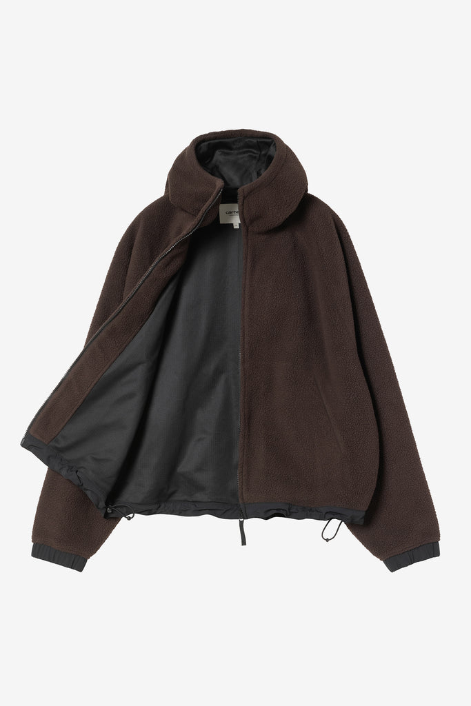 W HOODED HELIX FLEECE JACKET - WORKSOUT WORLDWIDE