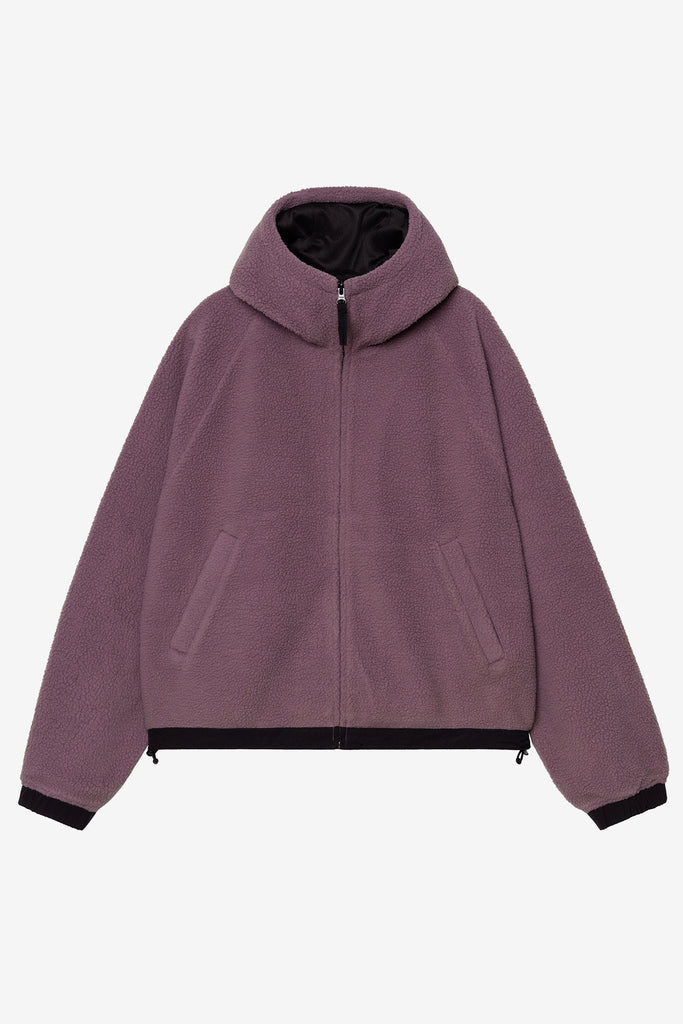 W HOODED HELIX FLEECE JACKET - WORKSOUT WORLDWIDE