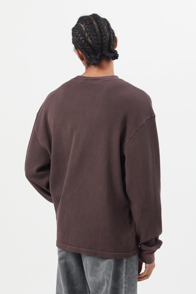 L/S VISTA WAFFLE T-SHIRT - WORKSOUT WORLDWIDE
