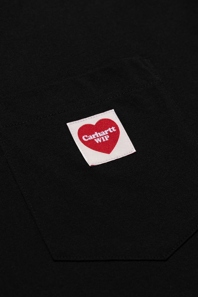 L/S POCKET HEART T-SHIRT - WORKSOUT WORLDWIDE