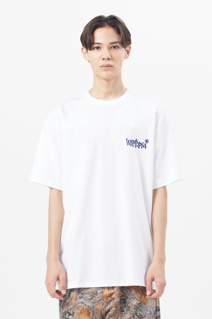 S/S WIPTOPIA SCRIPT T-SHIRT - WORKSOUT WORLDWIDE