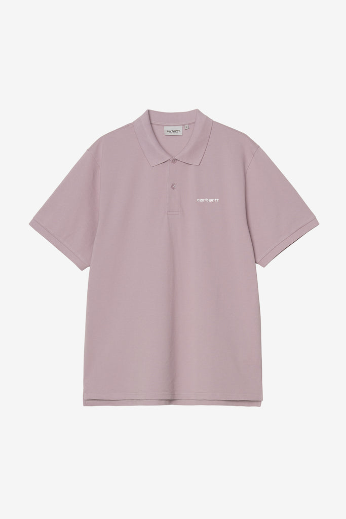 S/S CARHARTT SCRIPT POLO - WORKSOUT WORLDWIDE