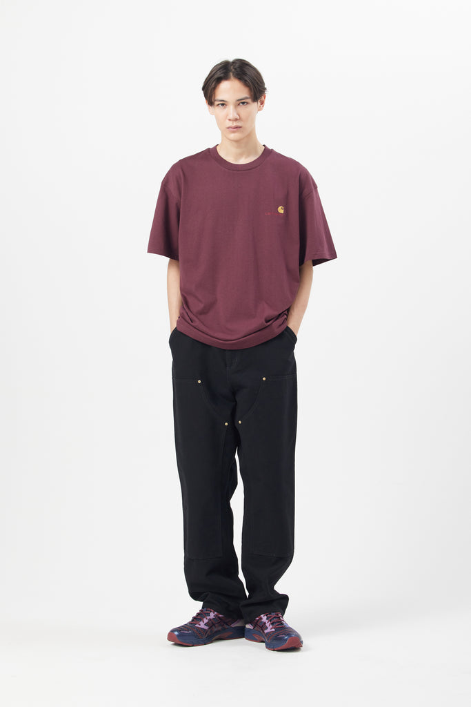 S/S AMERICAN SCRIPT T-SHIRT - WORKSOUT WORLDWIDE