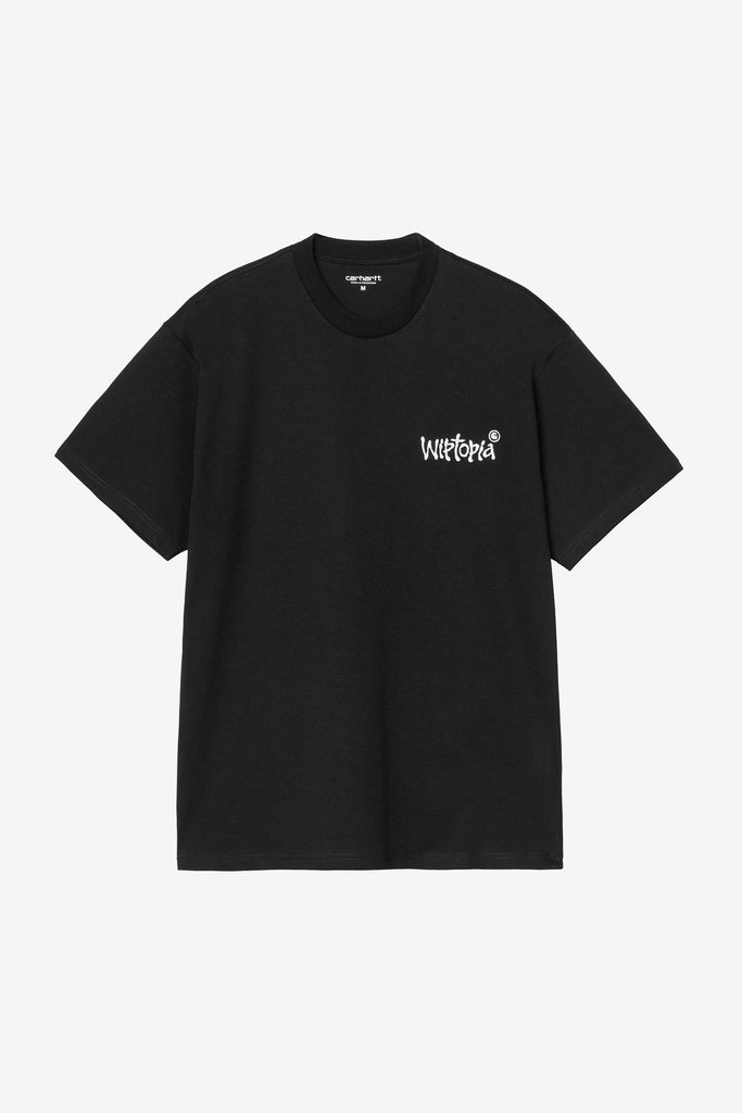 S/S WIPTOPIA SCRIPT T-SHIRT - WORKSOUT WORLDWIDE