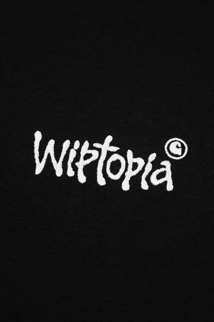 S/S WIPTOPIA SCRIPT T-SHIRT - WORKSOUT WORLDWIDE