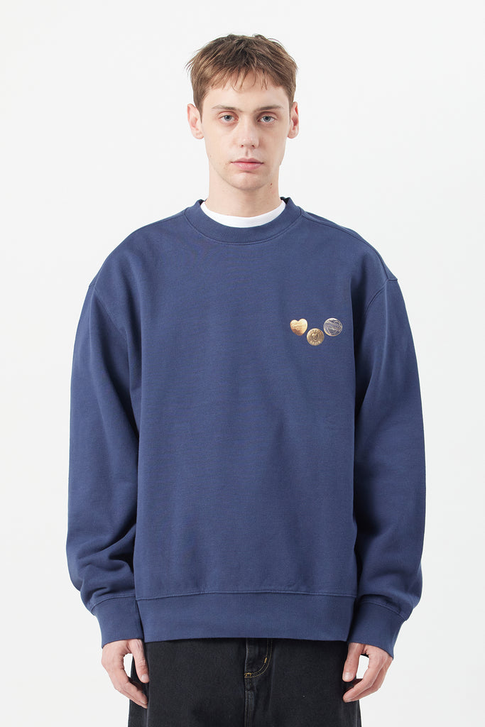 BUTTON SWEATSHIRT - WORKSOUT WORLDWIDE