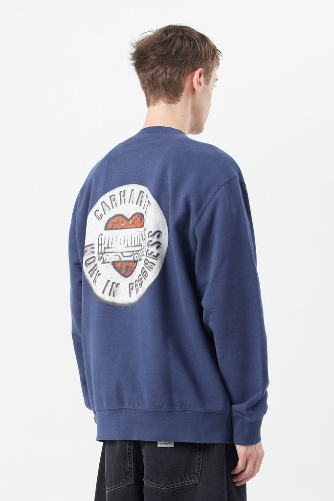 BUTTON SWEATSHIRT - WORKSOUT WORLDWIDE