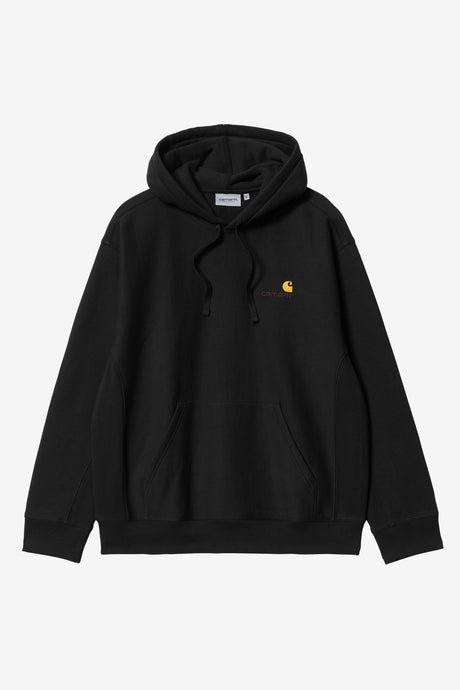 HOODED AMERICAN SCRIPT SWEATSHIRT