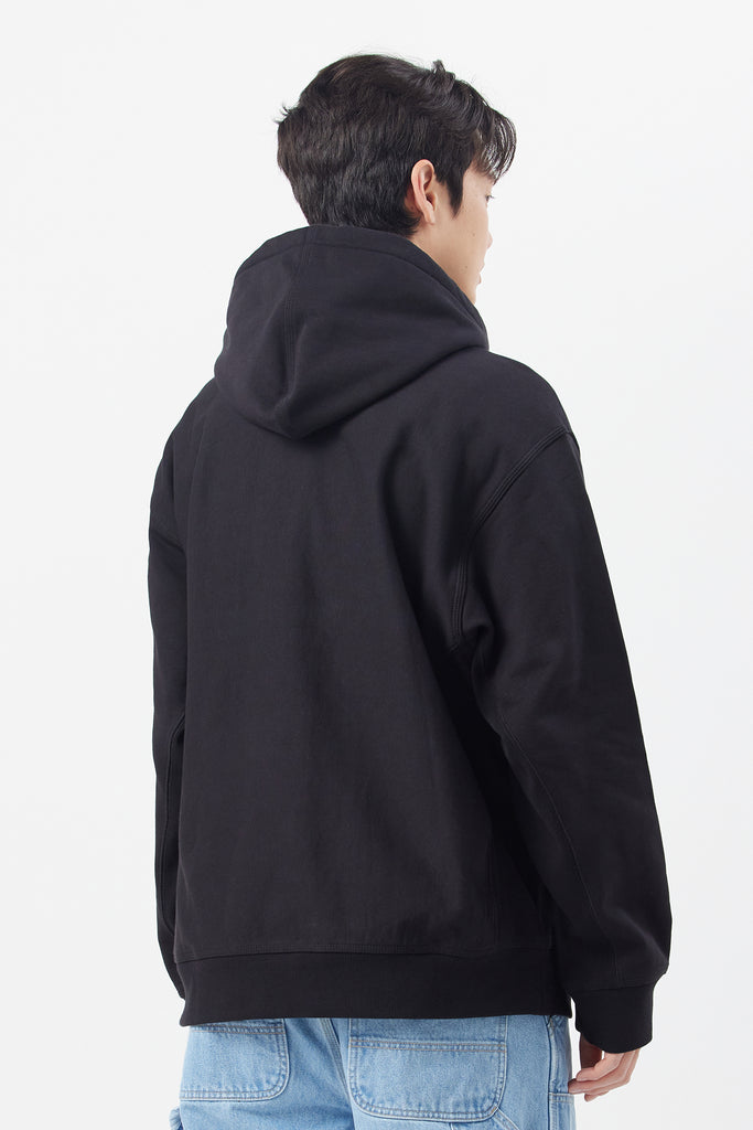 HOODED AMERICAN SCRIPT SWEATSHIRT - WORKSOUT WORLDWIDE