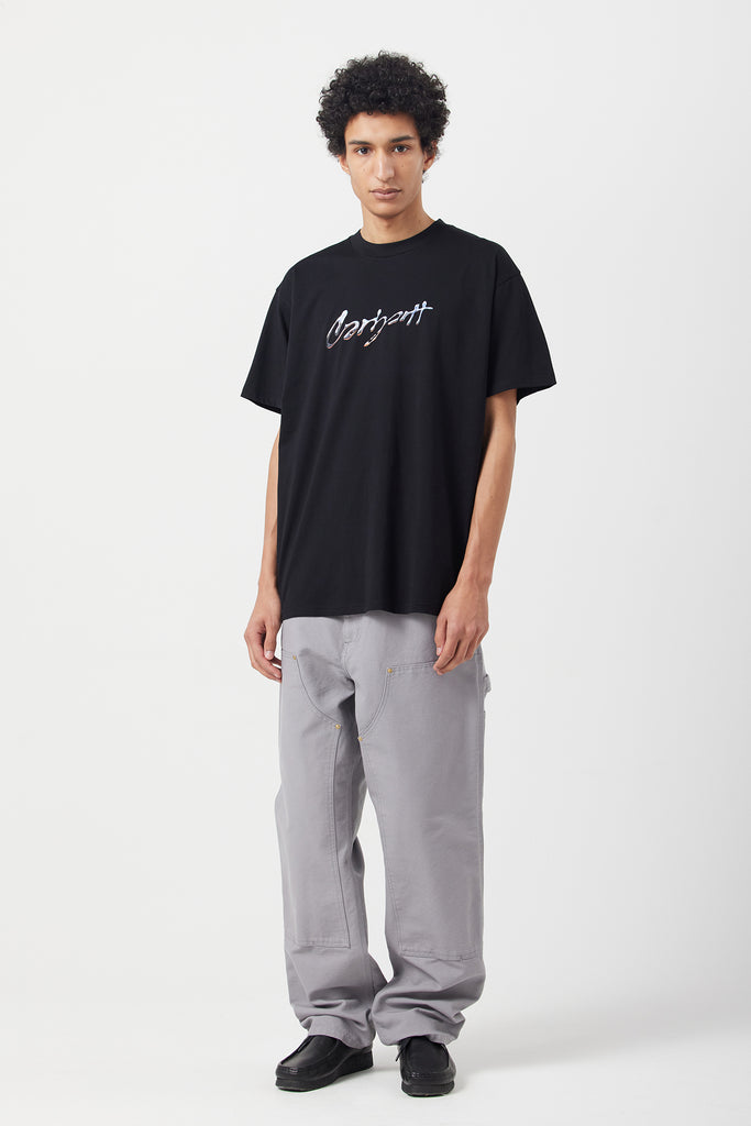 S/S DRIP SCRIPT T-SHIRT - WORKSOUT WORLDWIDE