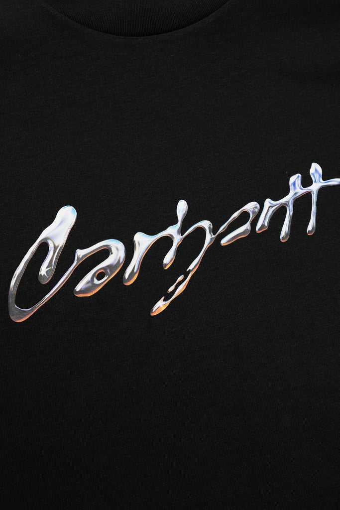 S/S DRIP SCRIPT T-SHIRT - WORKSOUT WORLDWIDE