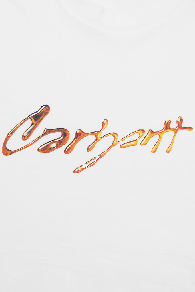 S/S DRIP SCRIPT T-SHIRT - WORKSOUT WORLDWIDE