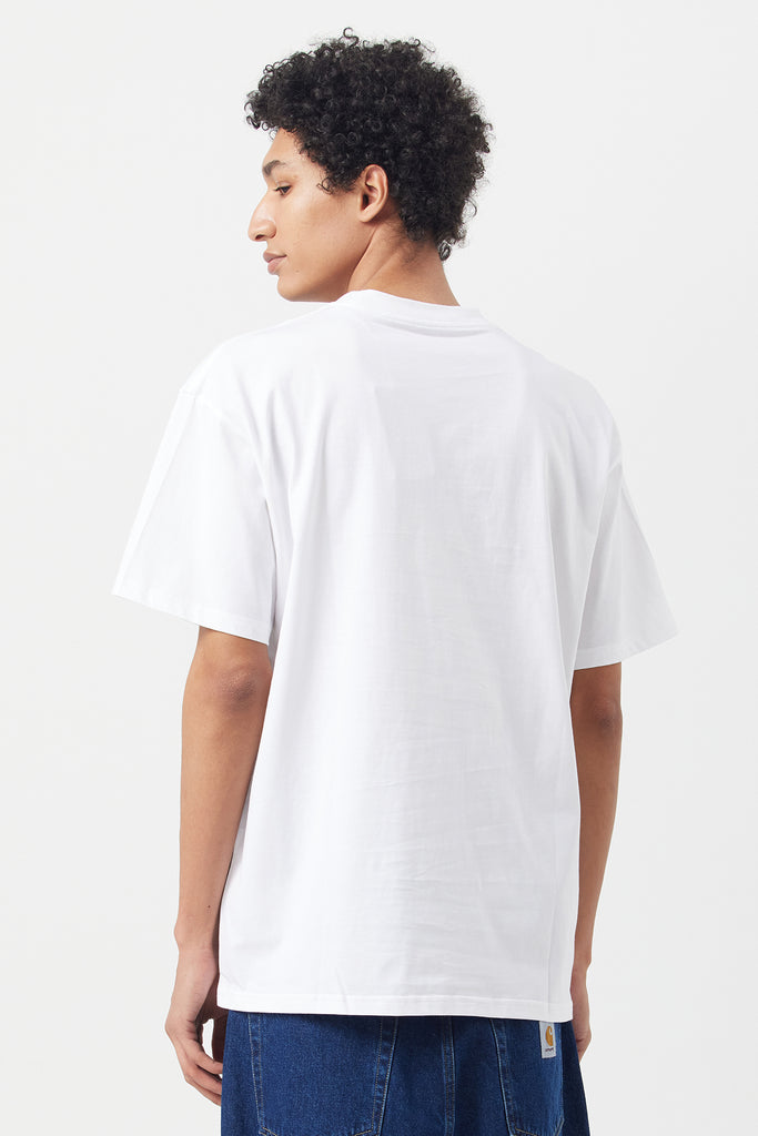 S/S DRIP SCRIPT T-SHIRT - WORKSOUT WORLDWIDE