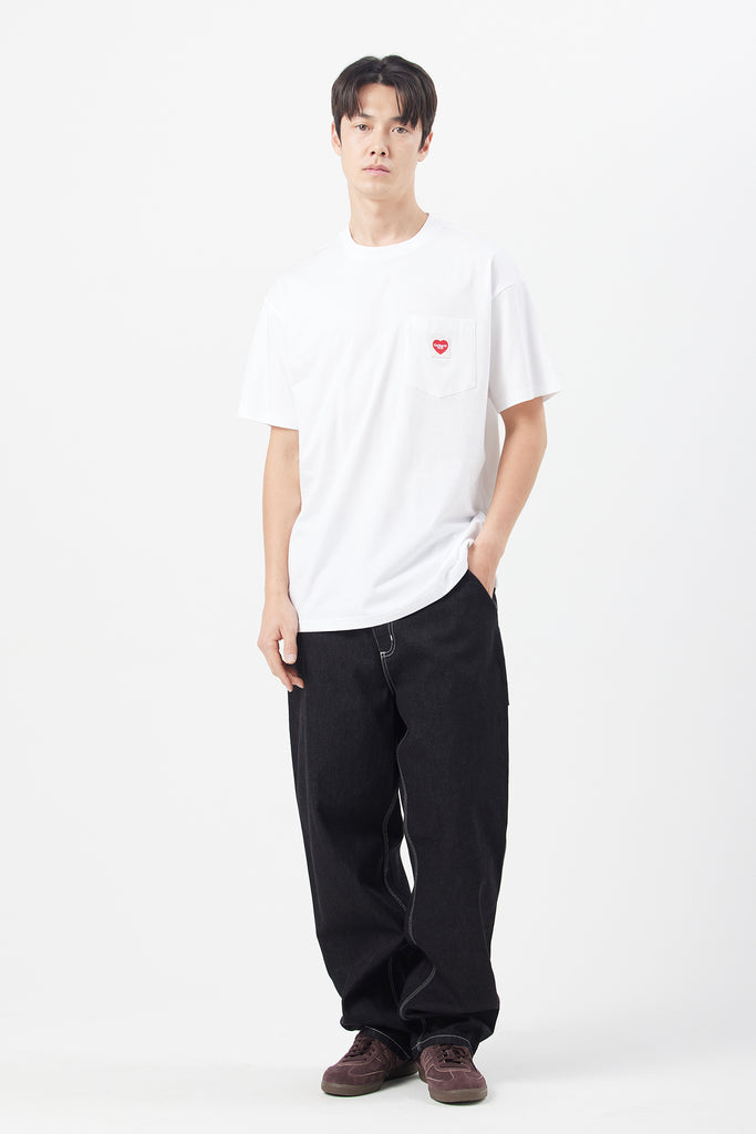 S/S POCKET HEART T-SHIRT - WORKSOUT WORLDWIDE