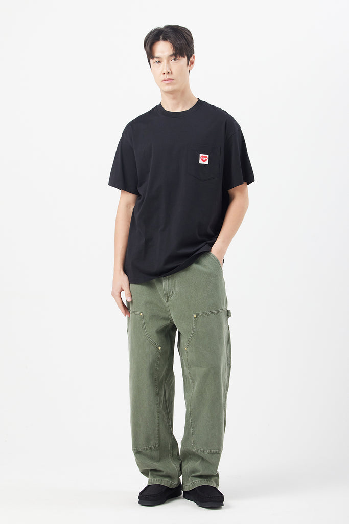 S/S POCKET HEART T-SHIRT - WORKSOUT WORLDWIDE