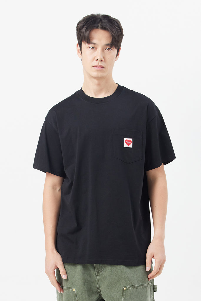 S/S POCKET HEART T-SHIRT - WORKSOUT WORLDWIDE