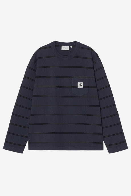 W L/S CARDONA POCKET T-SHIRT
