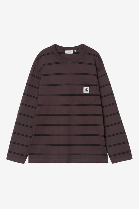 W L/S CARDONA POCKET T-SHIRT
