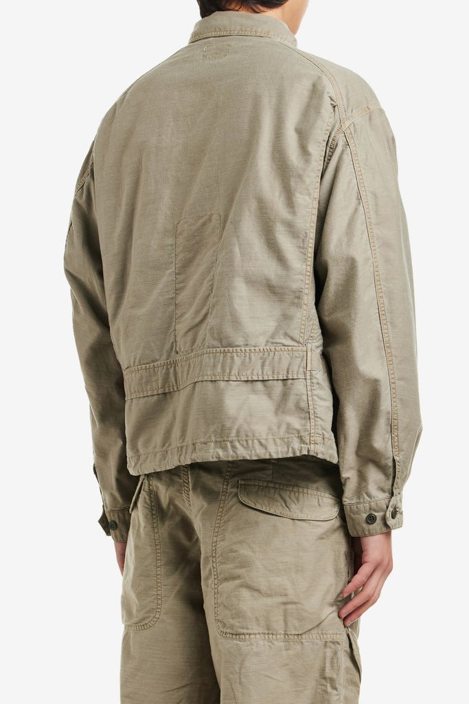 LIGHT COTTON BUTTON JACKET - WORKSOUT WORLDWIDE