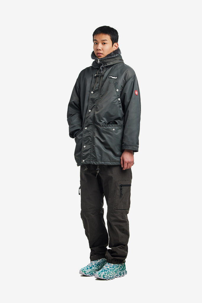 SYNTH FUR HOOD ZIP COAT– WORKSOUT WORLDWIDE