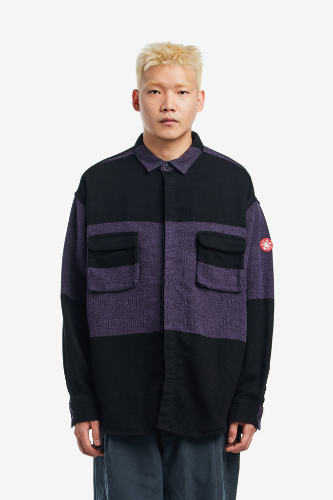 STRIPE FLANNEL BIG SHIRT - WORKSOUT WORLDWIDE