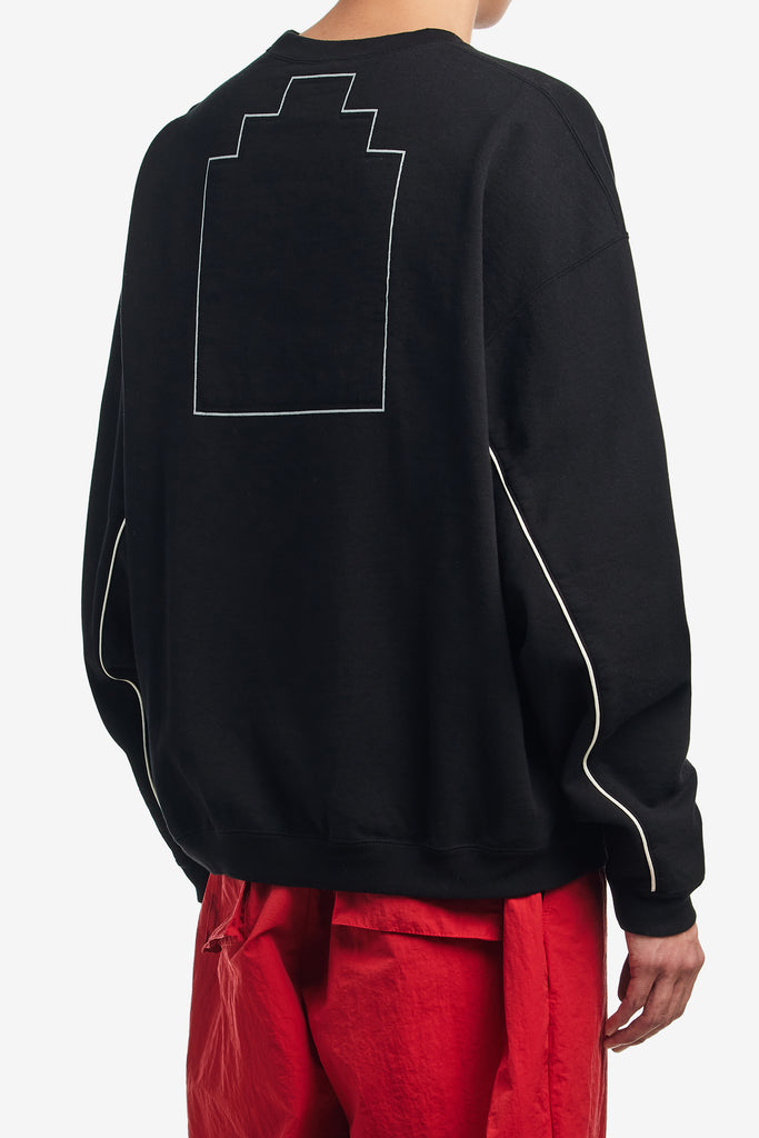 SOLID LOOSE CREW NECK - WORKSOUT WORLDWIDE