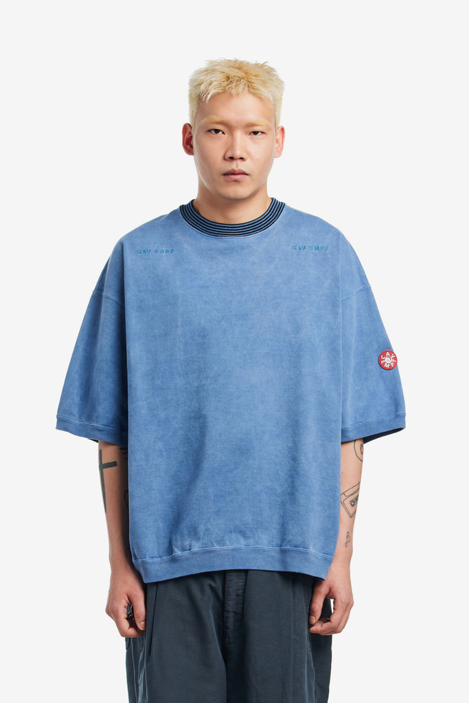 OVERDYE COTTON JERSEY SHORT SLEEVE CREW NECK - WORKSOUT WORLDWIDE