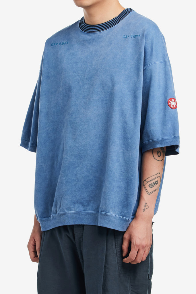 OVERDYE COTTON JERSEY SHORT SLEEVE CREW NECK - WORKSOUT WORLDWIDE