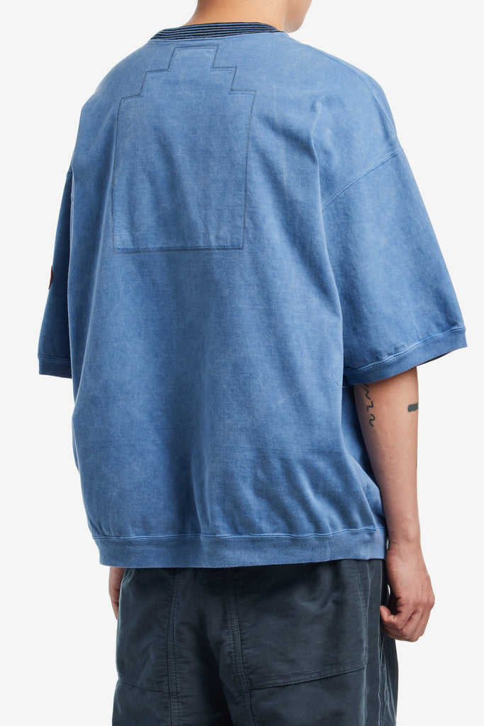 OVERDYE COTTON JERSEY SHORT SLEEVE CREW NECK - WORKSOUT WORLDWIDE